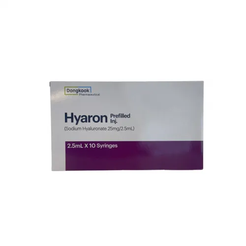 Sodium Hyaluronate 25mg 2.5ml injectable skin hydration solution