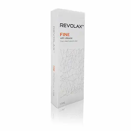 Revolax Fine with Lidocaine 1ml dermal filler syringe