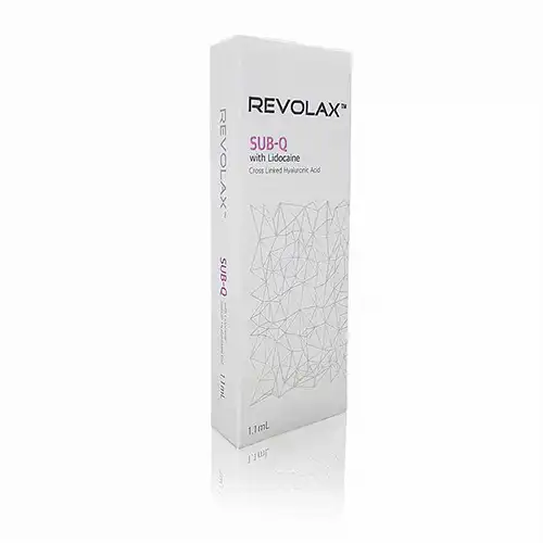 Revolax Sub-Q with Lidocaine hyaluronic acid dermal filler 1.1ml